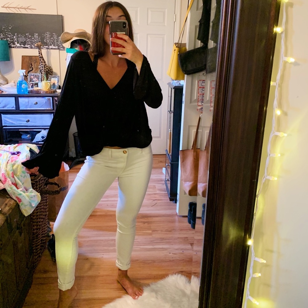 American Eagle Soft & Sexy Black Long Sleeve